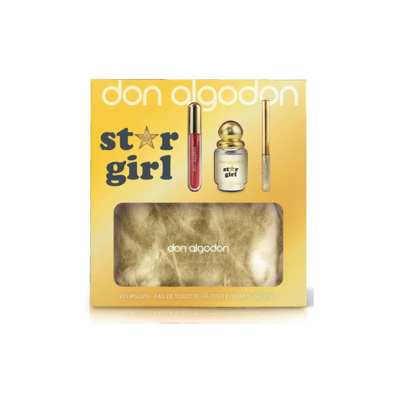 Don Algodon Star Girl (Col.30 ml +Lip+Eyeliner)