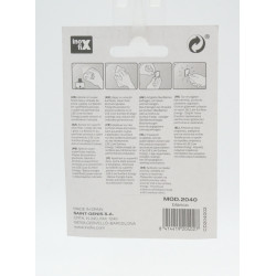 Inofix Colgador Adhesivo Acero Blanco 2 Ud
