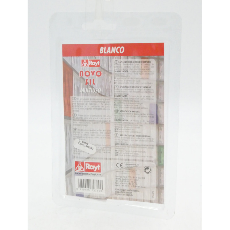 Novosil Silicona Multiusos Blanco 60 
