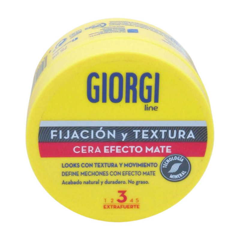 Giorgi Cera Fijadora Acabado Mate 75 ml