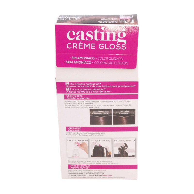 Casting Creme Gloss 415 Castaño Helado