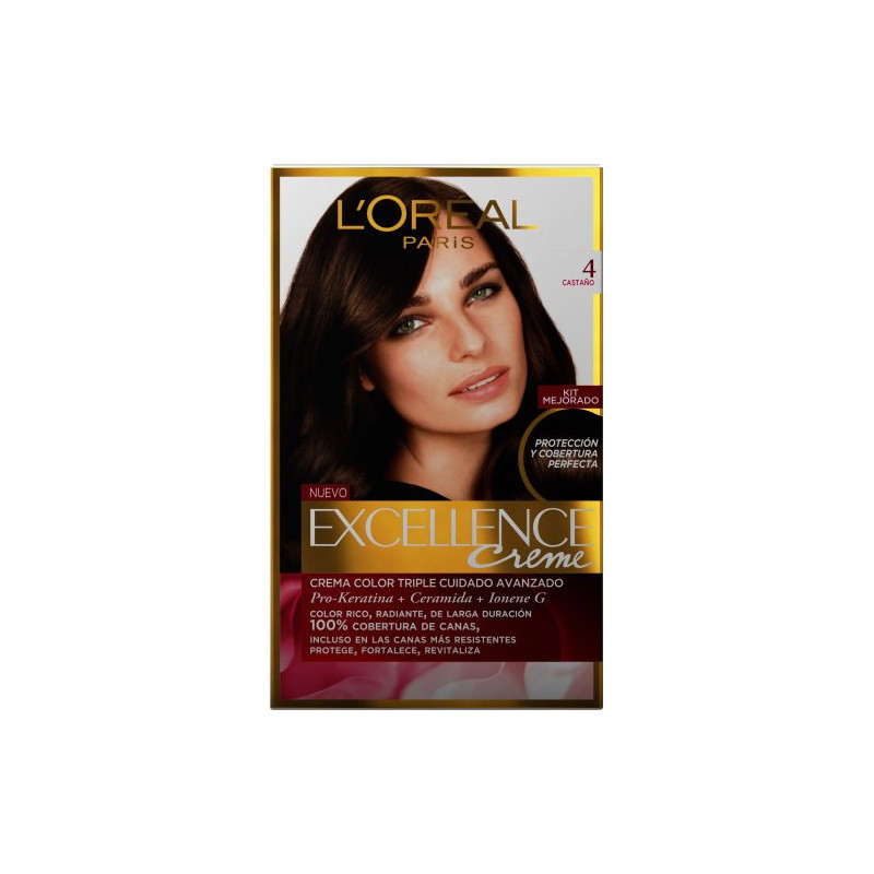 Excellence Creme  Tinte N. 4 Castaño