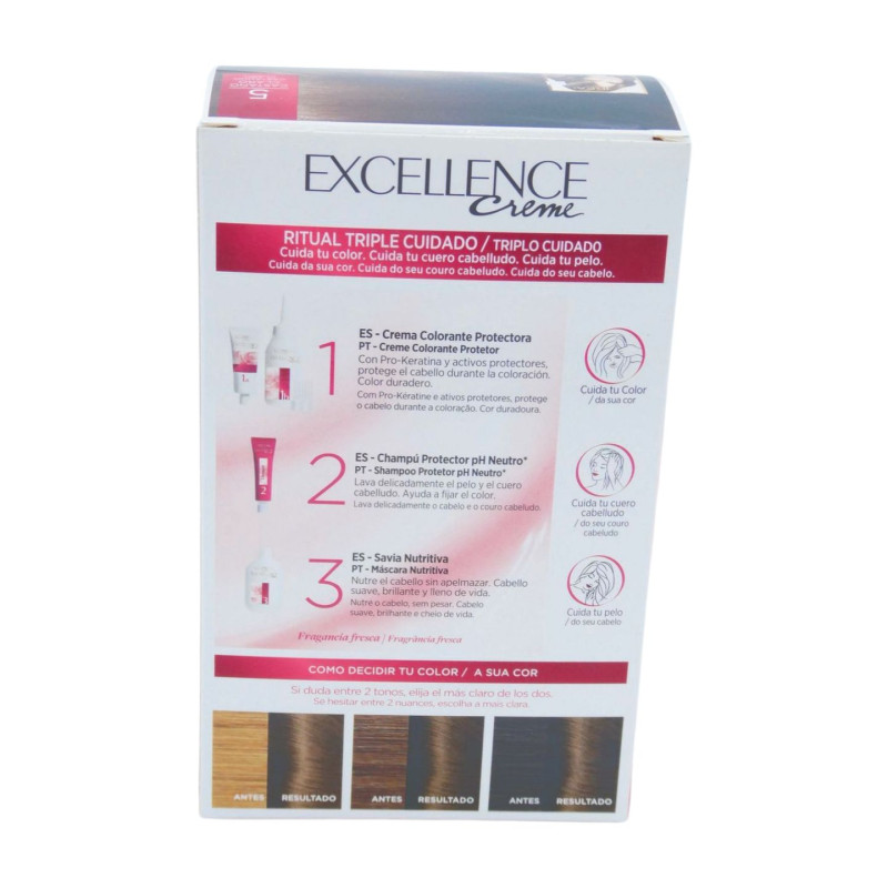 Excellence Creme Tinte N. 5 Castaño Claro