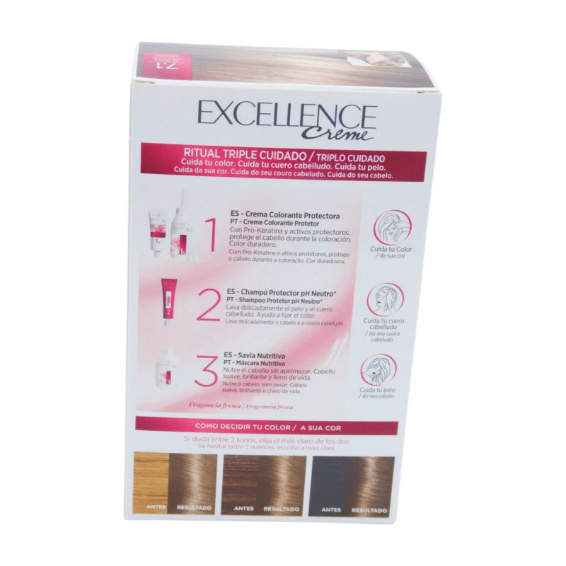 Excellence Creme Tinte N. 7.1 Rubio Ceniza