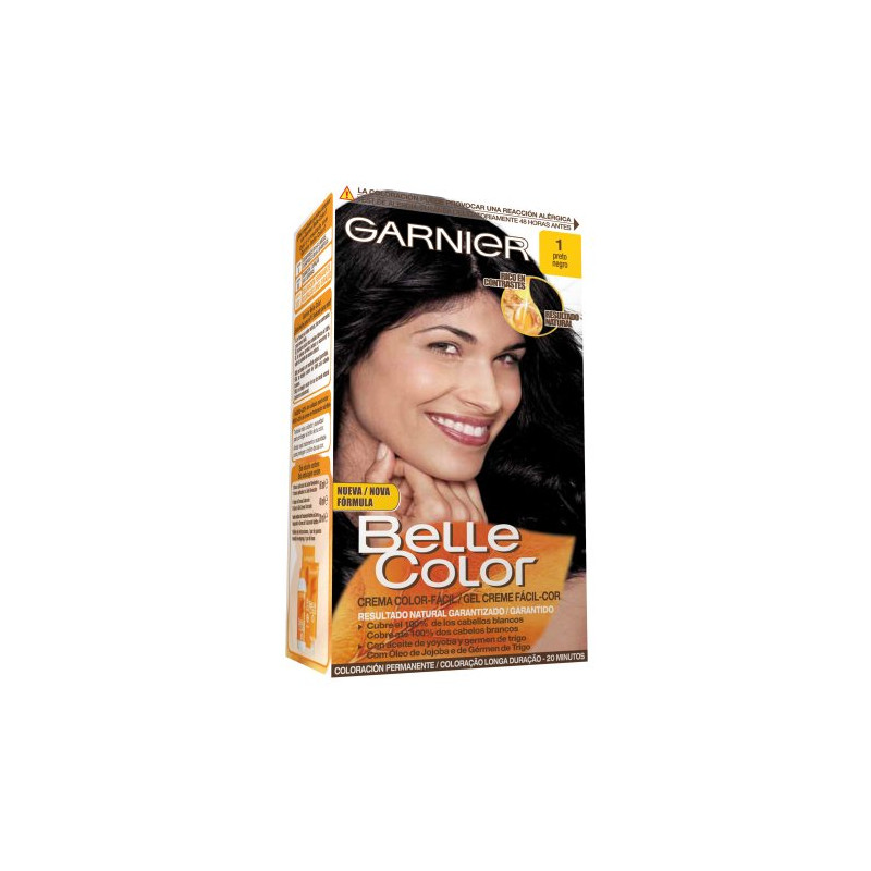 Belle Color Negro Nº1 De Garnier 