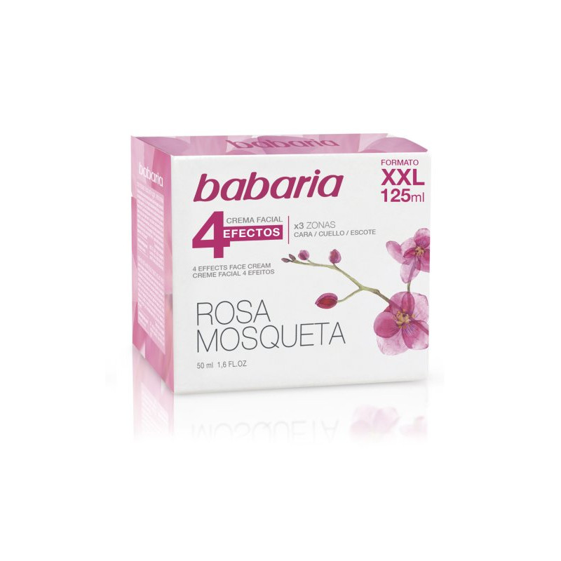 Babaria Crema Facial 4 Efectos 125 ml