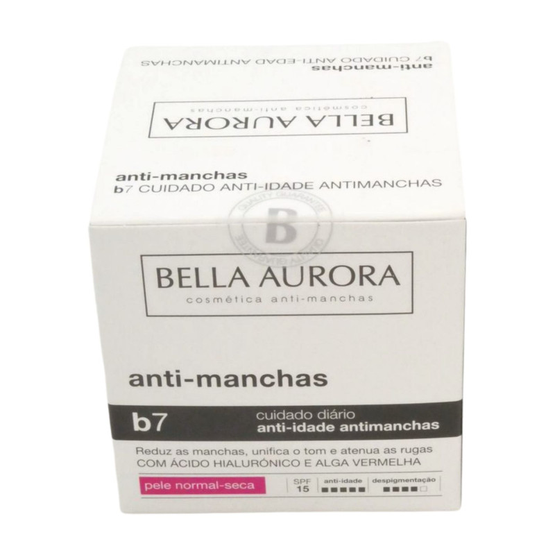 Bella Aurora B7 Antiedad Antimanchas Piel Seca