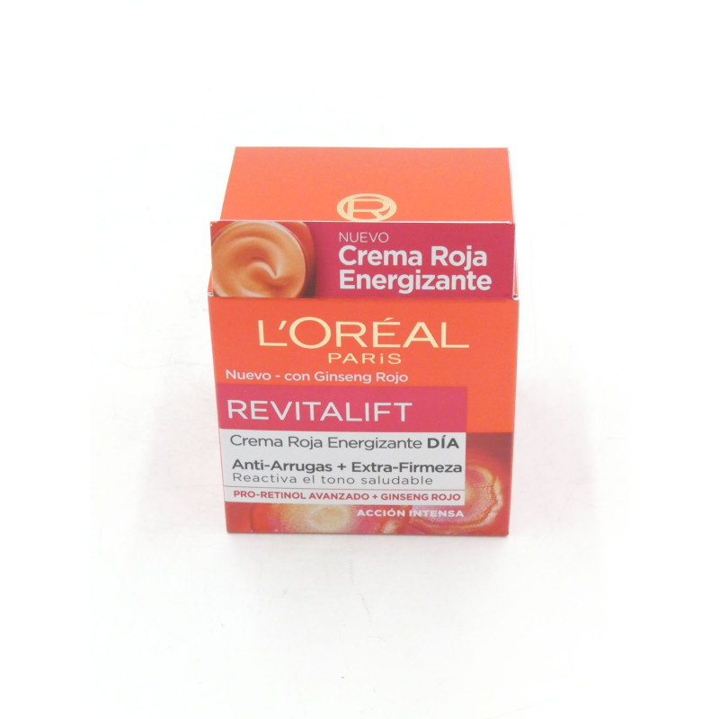 L’Oreal Revitalift Crema Roja Energizante 50 ml