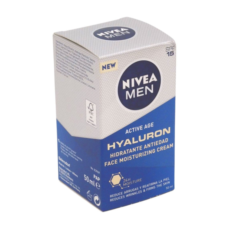 Nivea Men Age Hyaluron Antiarrugas 50 ml