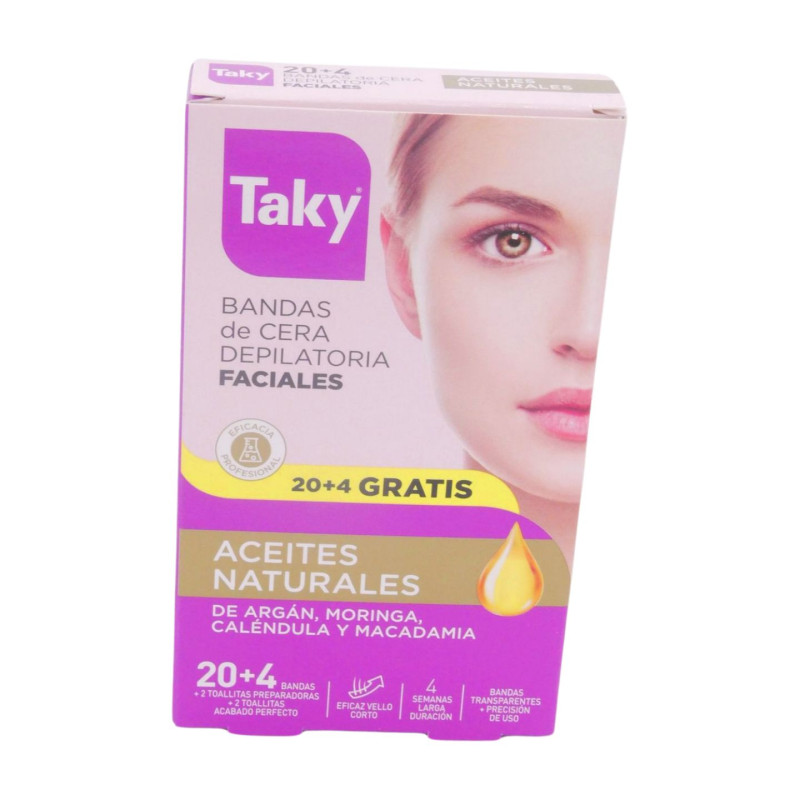 Bandas Cera Depil. 20 Ud Facial