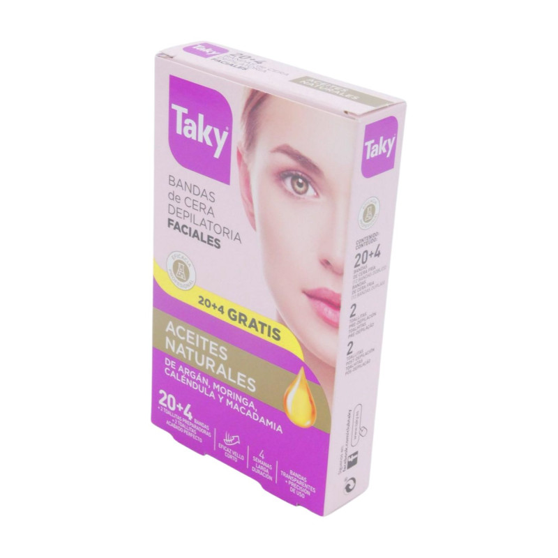 Bandas Cera Depil. 20 Ud Facial