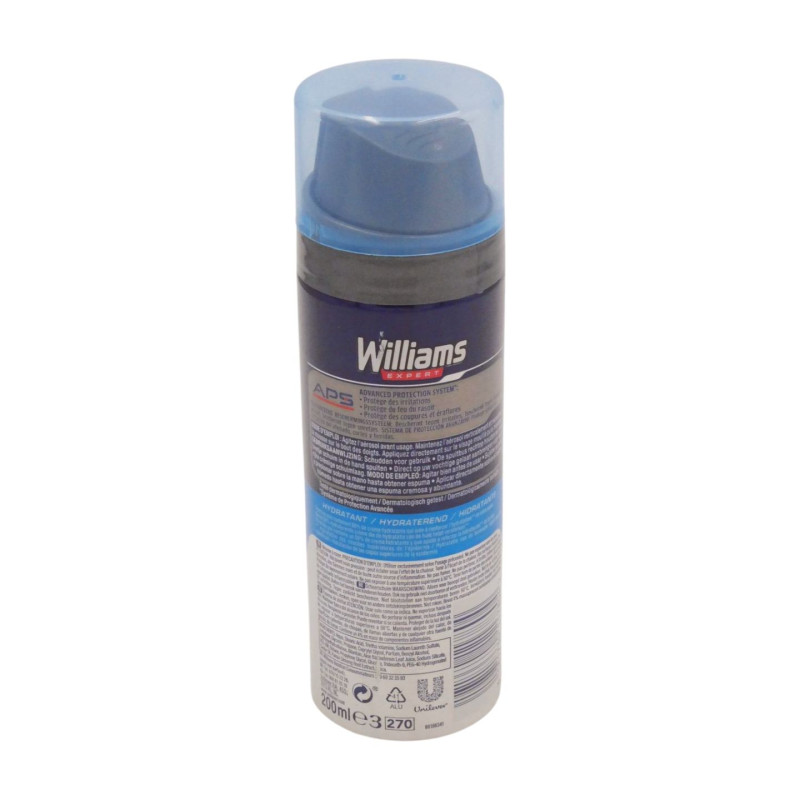 Williams Espuma Hidratante 200 ml