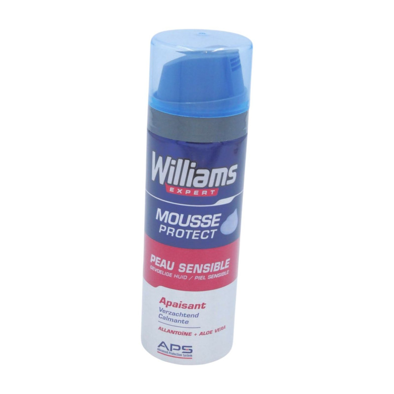 Williams Espuma Pieles Sensibles 200 ml