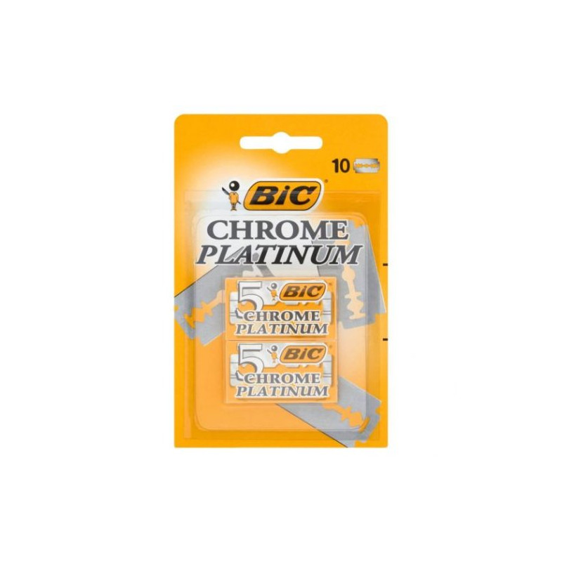 Bic Chrome Platinum Cuchilla Afeitar Clasica