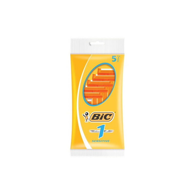 Bic Maquinilla De Afeitar Desechable 1 Hoja 5 Ud