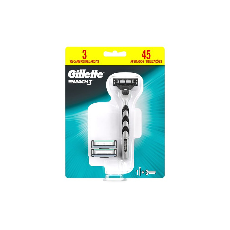 Gillette Mach3 Maquina + 1 Rec