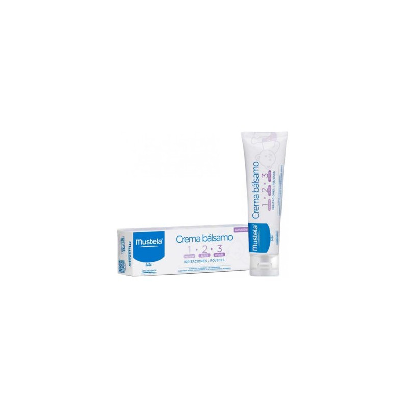 Mustela Crema Balsamo 1 2 3 Cambio Pañal 100 ml
