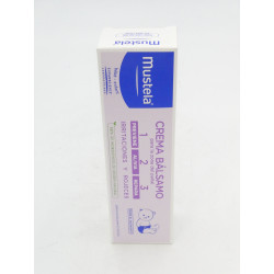 Mustela Crema Balsamo 1 2 3 Cambio Pañal 100 ml
