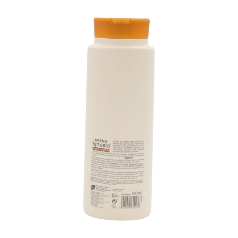 Avena Kinesia Reparador Gel De Ducha Sin Jabon 750 ml