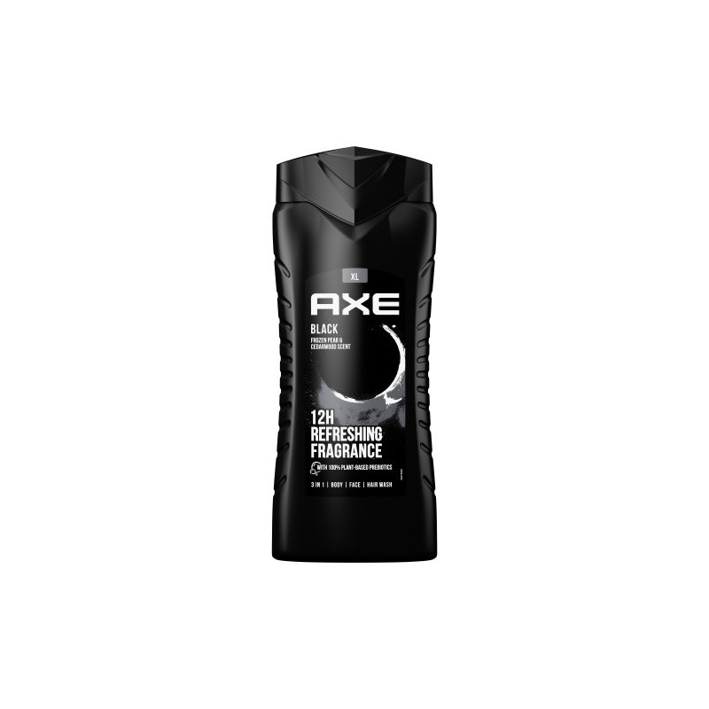 Axe Gel De Ducha 3En1 Black 400 ml