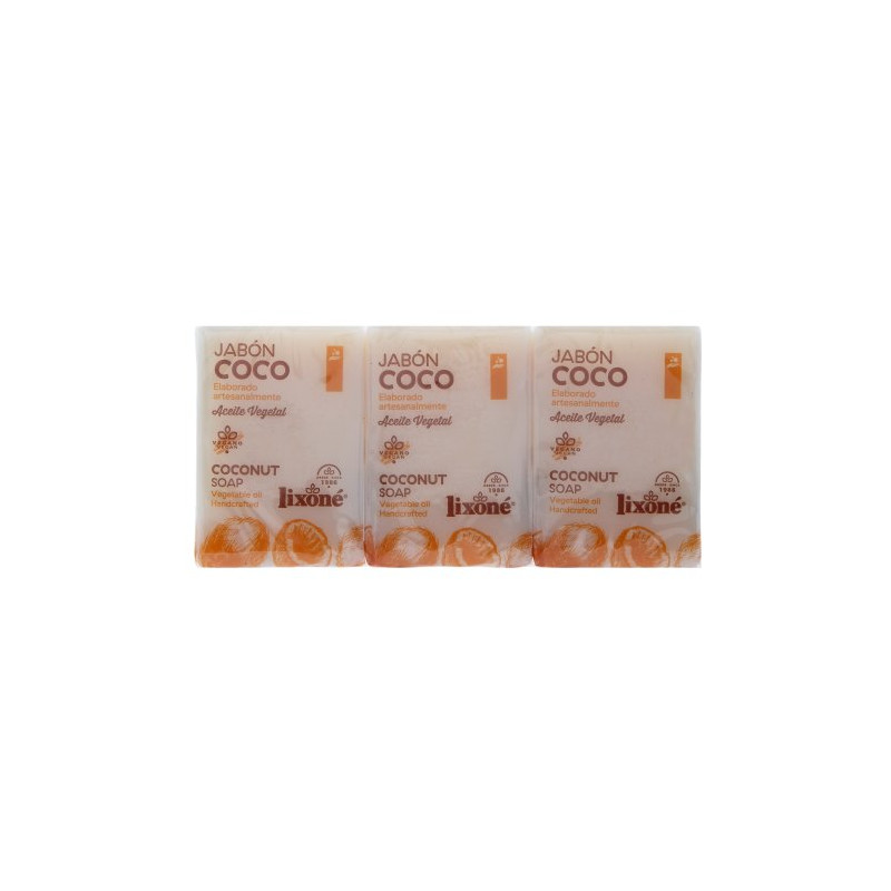 Jabon Coco Pastilla (3) 125Gr