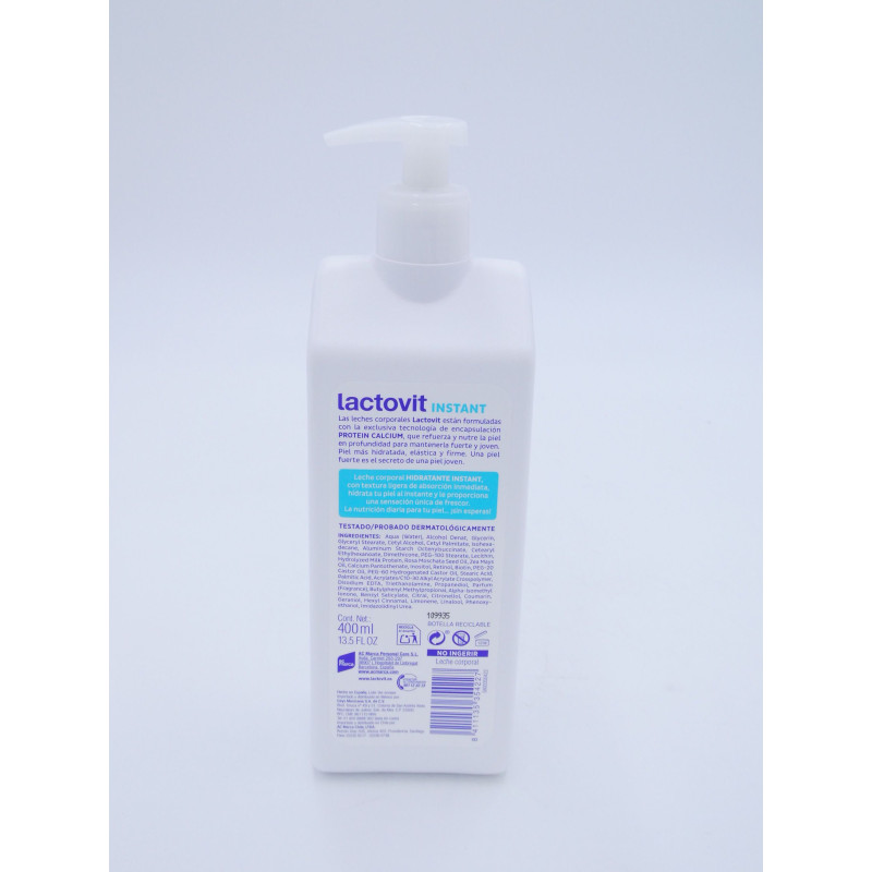 Lactovit Body Milk 400 ml Instant