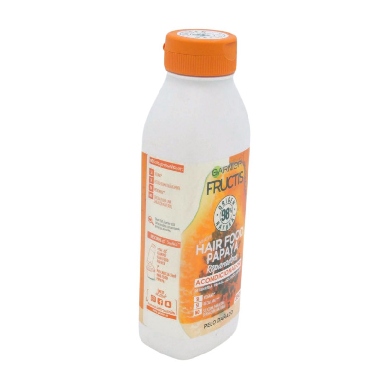 Fructis Hair Food Acond. 350 Papaya Daña