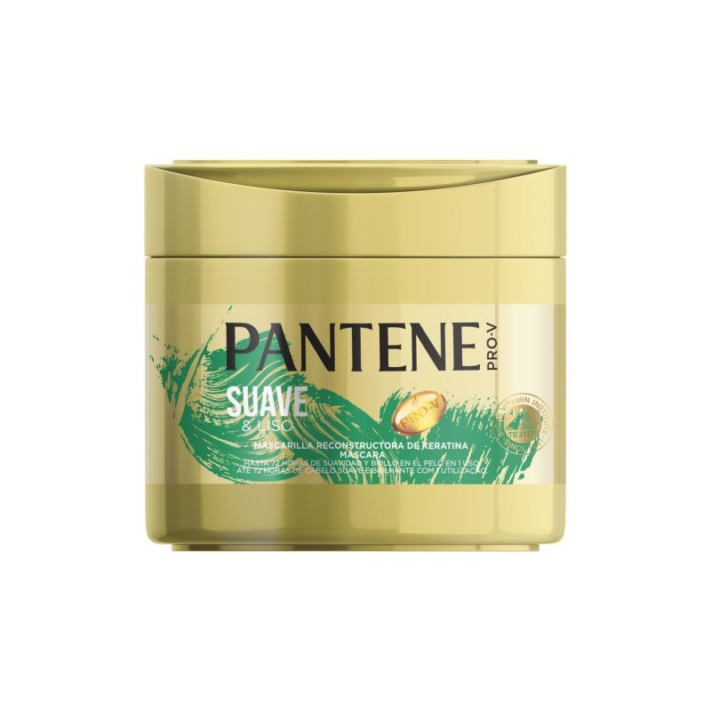 Pantene Mascarilla 300 Ml  Suave Y Liso