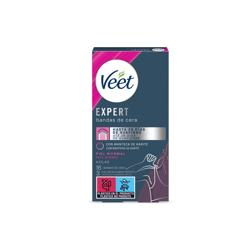 Veet Cera Fria Axilas 16 Ud
