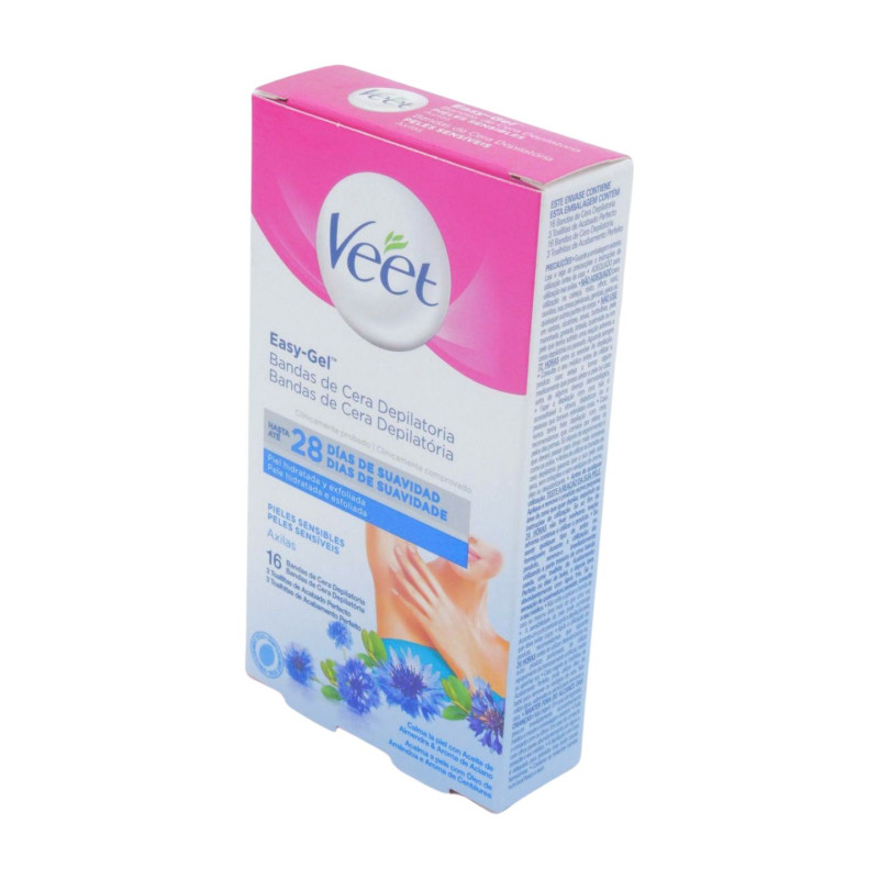 Veet Cera Fria Axilas 16 Ud
