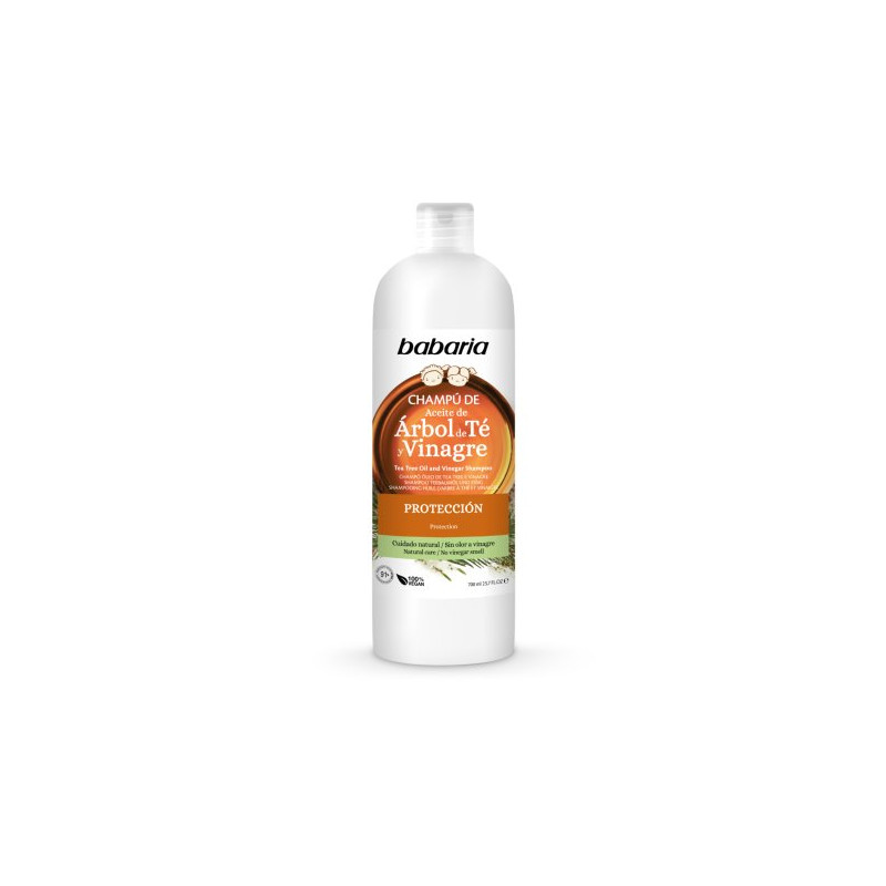 Babaria Champu Aceite Arbol De Te Y Vinagre 600 