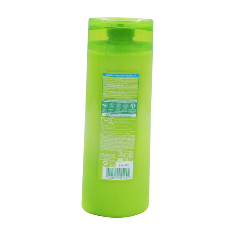 Fructis Champu 360 Ml Normal Fuerza Y Brillo