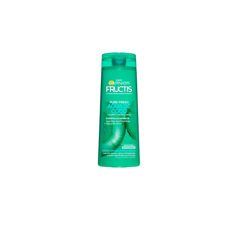 Fructis Champu 360 Ml Pure Fresh Agua De Coco