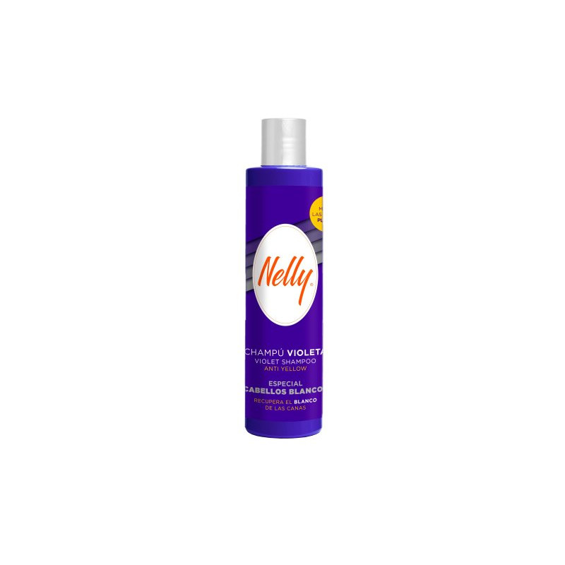 Nelly Champú Violeta 250 Cabellos Blancos O Mechas