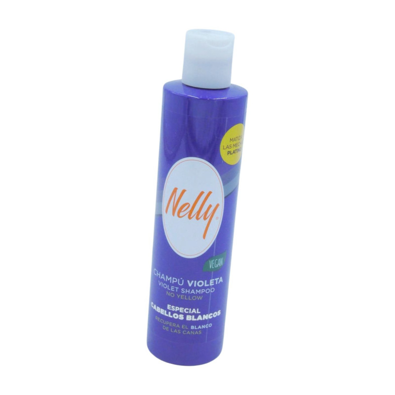 Nelly Champú Violeta 250 Cabellos Blancos O Mechas