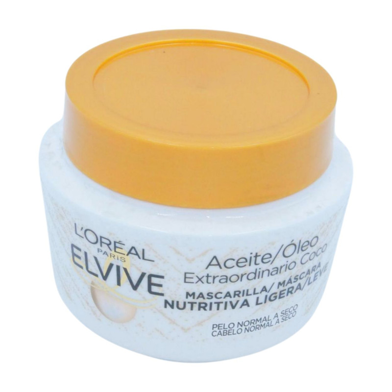 Elvive Mascarilla 300 Ml Aceite De Coco