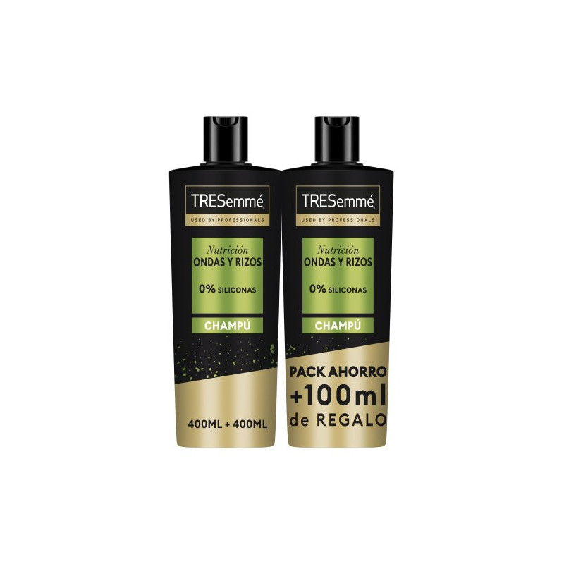 TRESemme Champu 400 ml Nutricion Ondas (2 Ud.)