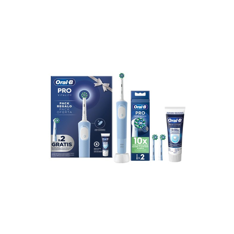 Oral-B Pack Regalo (Cepillo Elec+Recambios+Pasta)