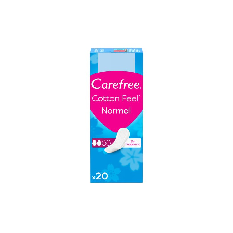 Carefree Protegeslip Cotton 20 Ud 