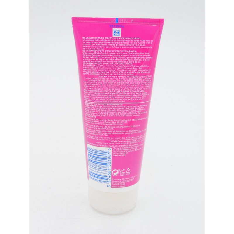 Carefree Gel Intimo Diario Doble Efecto 200