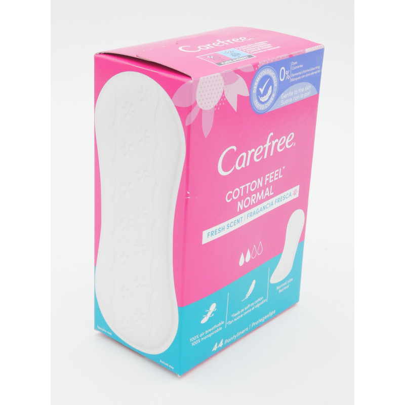 Carefree Protegeslip Fresh Cotton 40 + 4 Ud 
