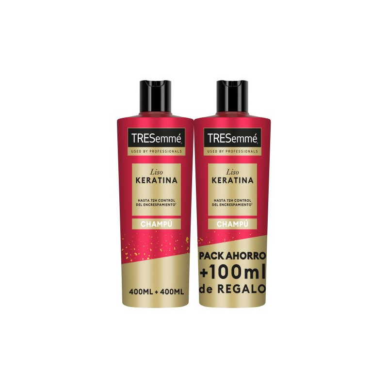 TRESemme Champu 400 ml Liso Keratina (2 Ud.) 