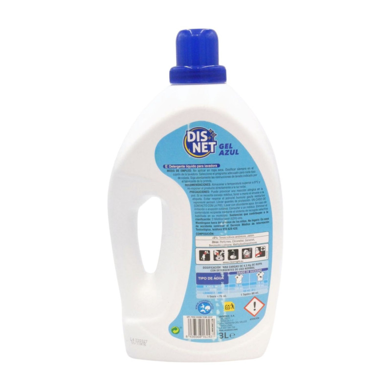 Detergente Liquido Gel Azul (40D)