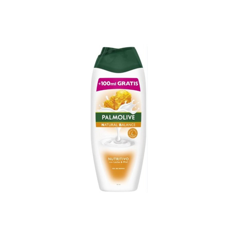 NB Palmolive Gel 600 ml +100 ml Leche Miel