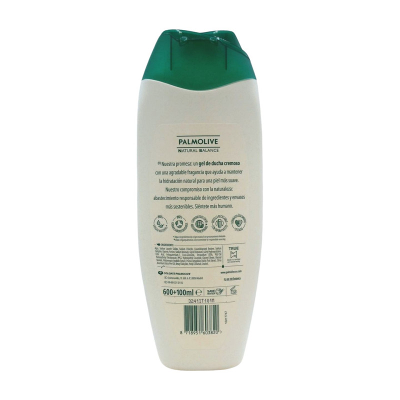 NB Palmolive Gel 600 ml +100 ml Flor Cereza