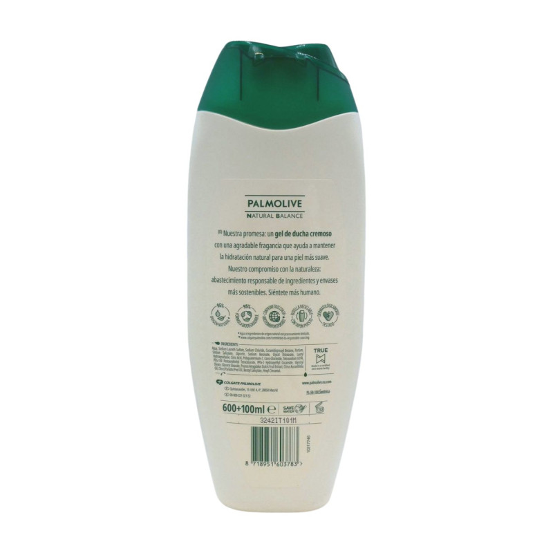 NB Palmolive Gel 600 ml +100 ml Sensible