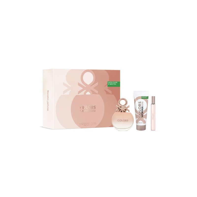 Colors Rose Women Estuche (Colonia Body Milk+ia)