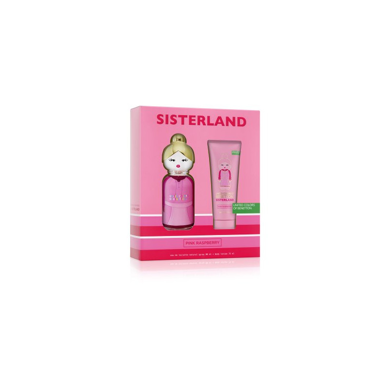 Sisterland Pink Raspberry Estuche (Colonia Body Milk)