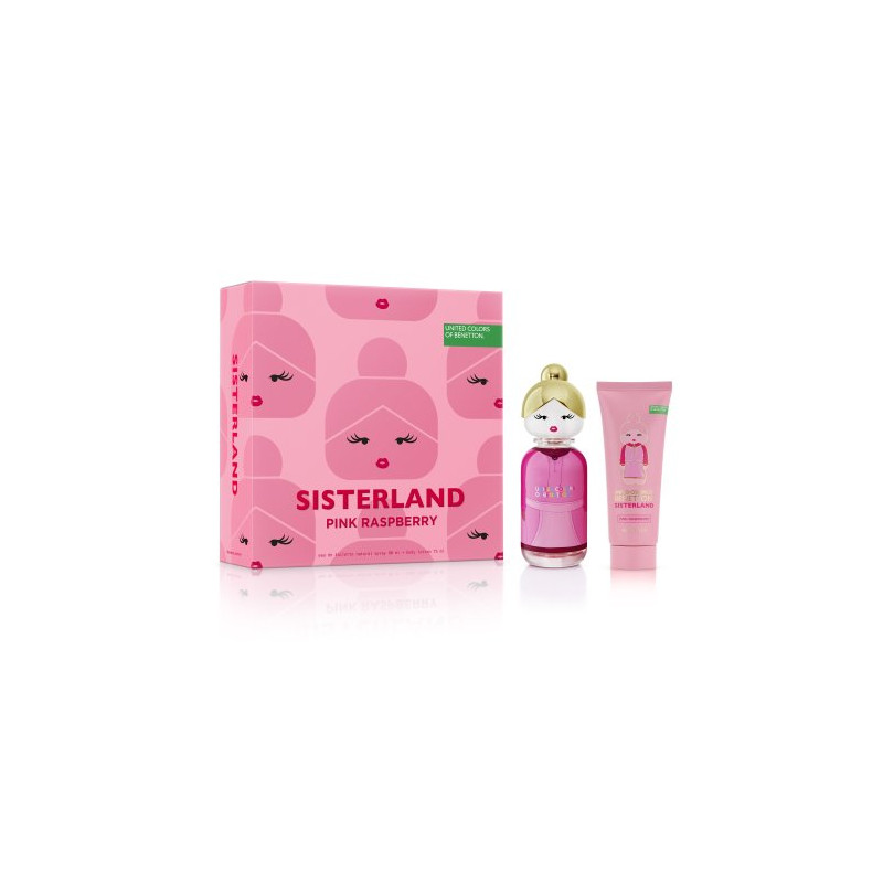 Sisterland Pink Raspberry Estuche (Colonia Body Milk)