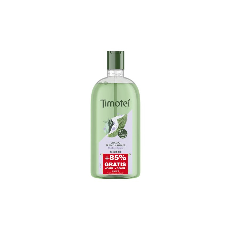 Timotei Champu 400 ml Fresco + 350 ml